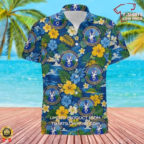 87 Security Forces Squadron (AMC) Hawaiian Shirt 87 Security Forces Squadron (AMC) Hawaiian Shirt
