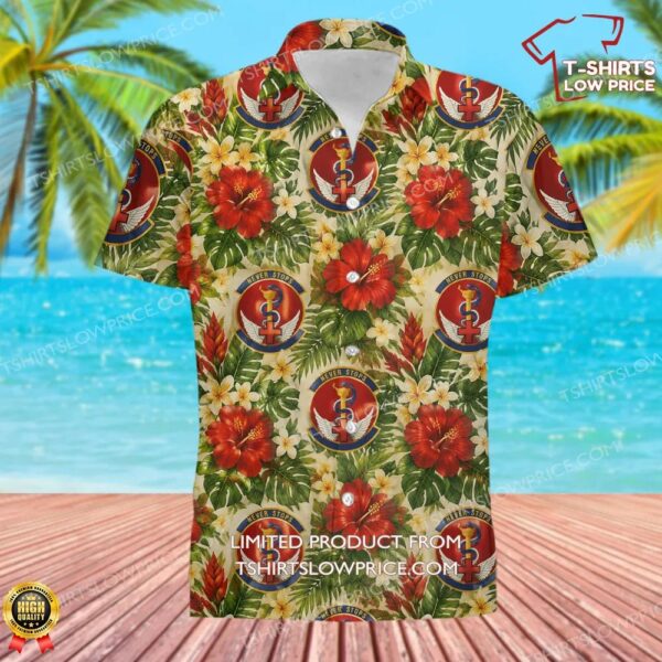88 Healthcare Operations Squadron (AFMC) Hawaiian Shirt 88 Healthcare Operations Squadron (AFMC) Hawaiian Shirt