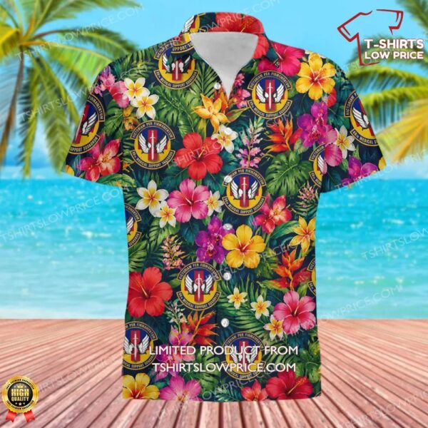 88 Medical Support Squadron (AFMC) Hawaiian Shirt 88 Medical Support Squadron (AFMC) Hawaiian Shirt