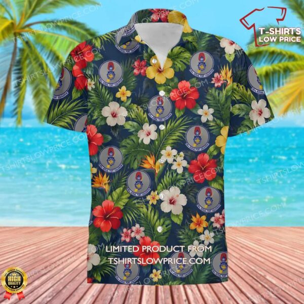 89 Aerial Port Squadron (AMC) Hawaiian Shirt 89 Aerial Port Squadron (AMC) Hawaiian Shirt