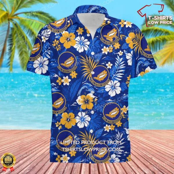 89 Attack Squadron (ACC) Hawaiian Shirt 89 Attack Squadron (ACC) Hawaiian Shirt