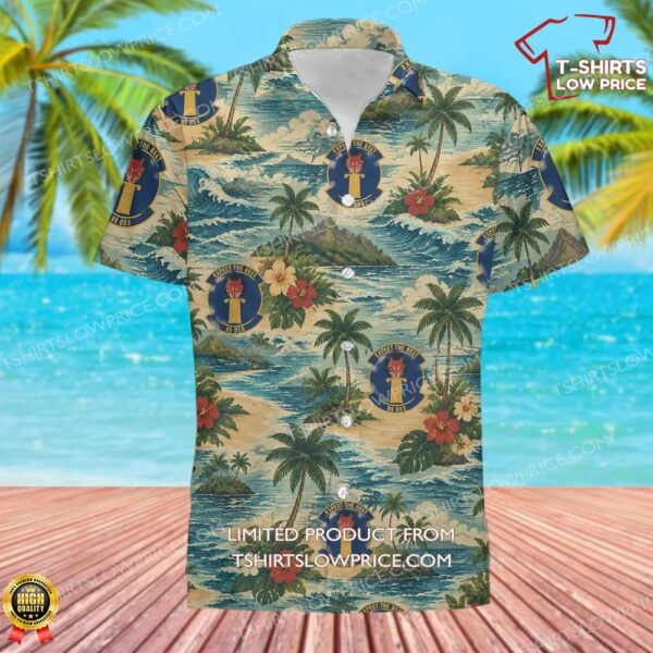 89 Operations Support Squadron (AMC) Hawaiian Shirt 89 Operations Support Squadron (AMC) Hawaiian Shirt