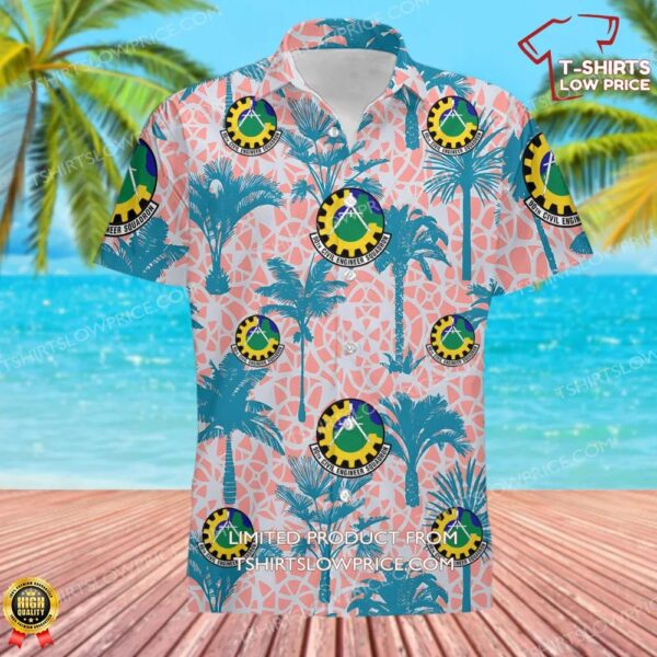 90 Civil Engineer Squadron (AFGSC) Hawaiian Shirt 90 Civil Engineer Squadron (AFGSC) Hawaiian Shirt