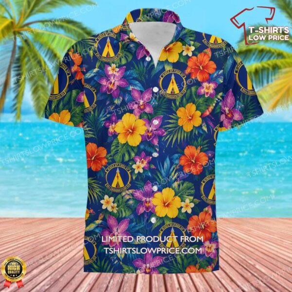 90 Communications Squadron (AFGSC) Hawaiian Shirt 90 Communications Squadron (AFGSC) Hawaiian Shirt