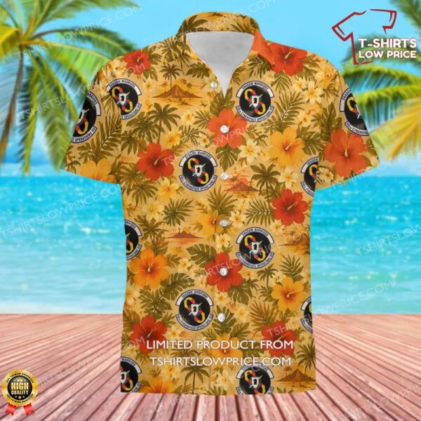 90 Cyberspace Operations Squadron (ACC) Hawaiian Shirt 90 Cyberspace Operations Squadron (ACC) Hawaiian Shirt