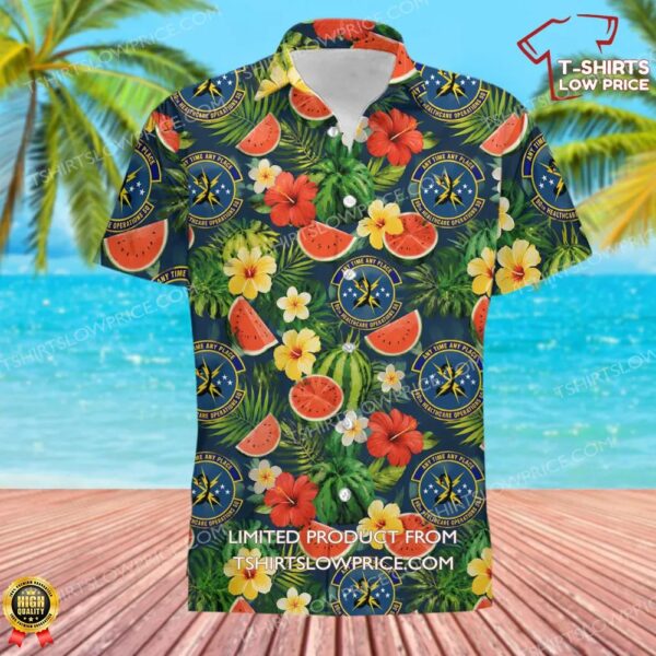 90 Healthcare Operations Squadron (AFGSC) Hawaiian Shirt 90 Healthcare Operations Squadron (AFGSC) Hawaiian Shirt