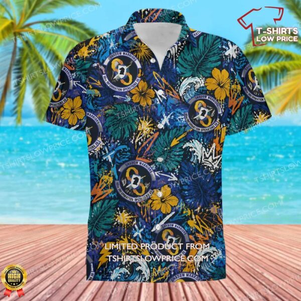 90 Information Operations Squadron (ACC) Hawaiian Shirt 90 Information Operations Squadron (ACC) Hawaiian Shirt