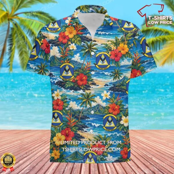 90 Missile Maintenance Squadron (AFGSC) Hawaiian Shirt
