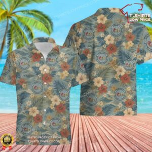 91 Cyberspace Operations Squadron (ACC) Hawaiian Shirt 91 Cyberspace Operations Squadron (ACC) Hawaiian Shirt