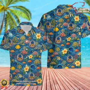 91 Operations Support Squadron (AFGSC) Hawaiian Shirt 91 Operations Support Squadron (AFGSC) Hawaiian Shirt
