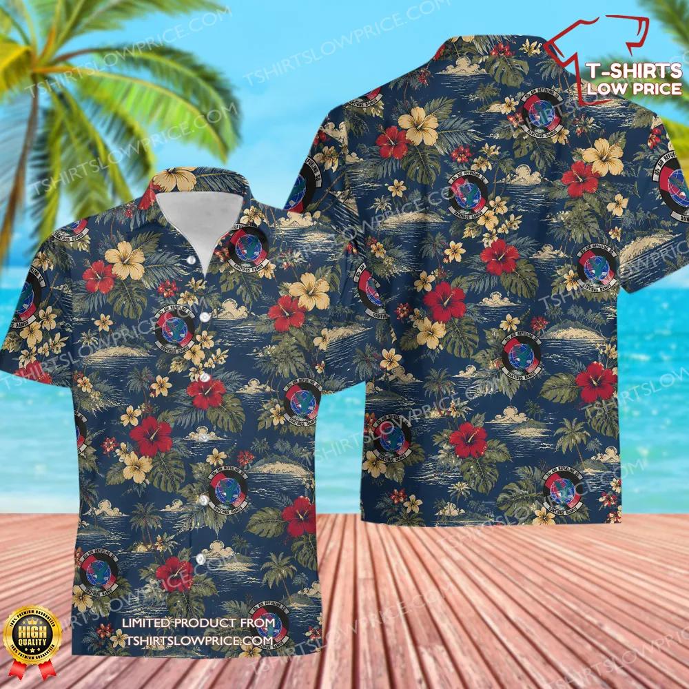 92 Air Refueling Squadron (AMC) Hawaiian Shirt 92 Air Refueling Squadron AMC Hawaiian Shirt 1
