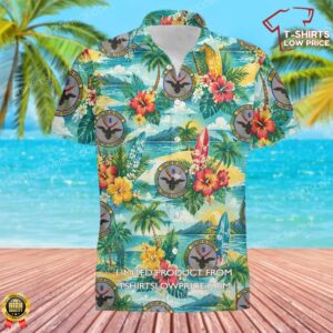 92 Comptroller Squadron (AMC) Hawaiian Shirt