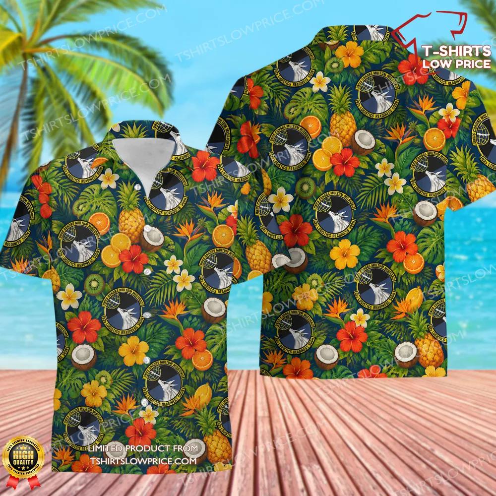 92 Logistics Readiness Squadron (AMC) Hawaiian Shirt 92 Logistics Readiness Squadron AMC Hawaiian Shirt 1