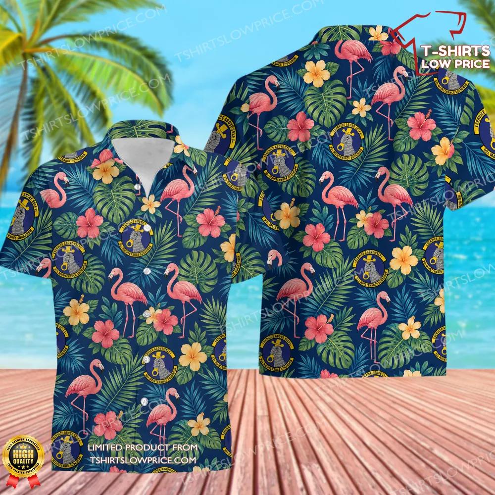 92 Maintenance Squadron (AMC) Hawaiian Shirt 92 Maintenance Squadron AMC Hawaiian Shirt 1