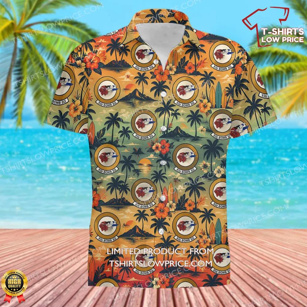93 Bomb Squadron AFRC Hawaiian Shirt 2 93 Bomb Squadron AFRC Hawaiian Shirt 2