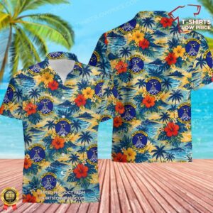 94 Aerial Port Squadron (AFRC) Hawaiian Shirt 94 Aerial Port Squadron (AFRC) Hawaiian Shirt