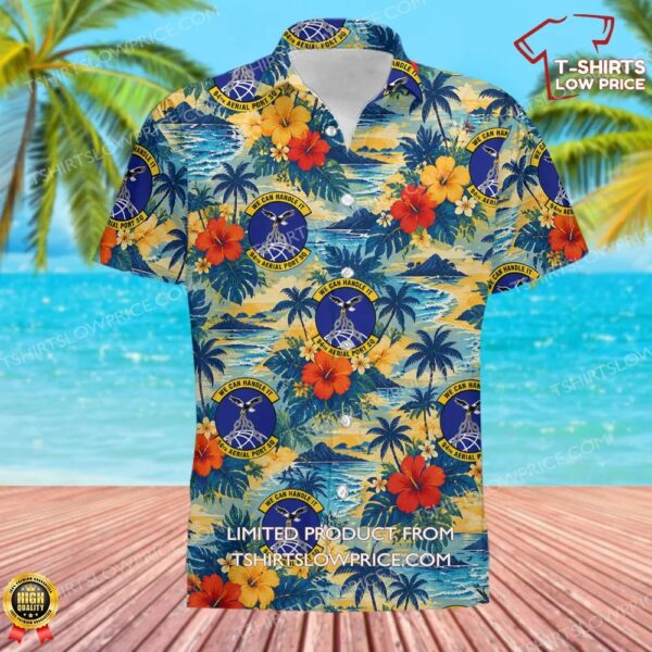94 Aerial Port Squadron (AFRC) Hawaiian Shirt 94 Aerial Port Squadron (AFRC) Hawaiian Shirt
