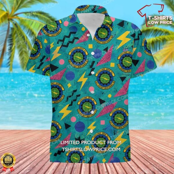 94 Aircraft Maintenance Squadron (AFRC) Hawaiian Shirt 94 Aircraft Maintenance Squadron (AFRC) Hawaiian Shirt