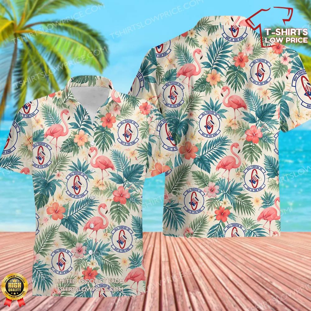 94 Fighter Squadron (ACC) Hawaiian Shirt 94 Fighter Squadron ACC Hawaiian Shirt 1