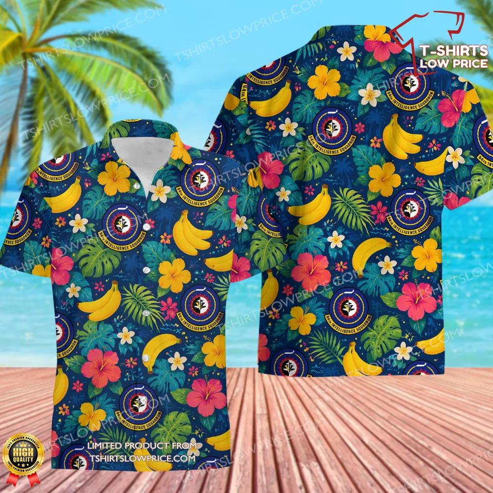 94 Intelligence Squadron (ACC) Hawaiian Shirt 94 Intelligence Squadron ACC Hawaiian Shirt 1