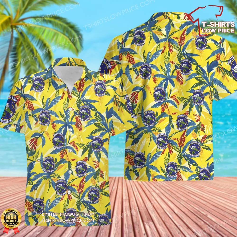 95 Airlift Squadron (AFRC) Hawaiian Shirt 95 Airlift Squadron AFRC Hawaiian Shirt 1