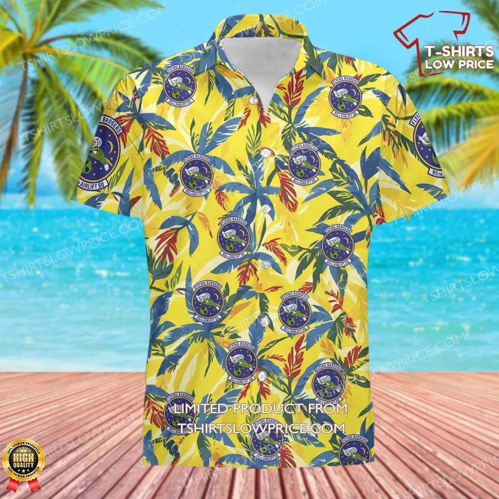 95 Airlift Squadron AFRC Hawaiian Shirt 2 95 Airlift Squadron AFRC Hawaiian Shirt 2