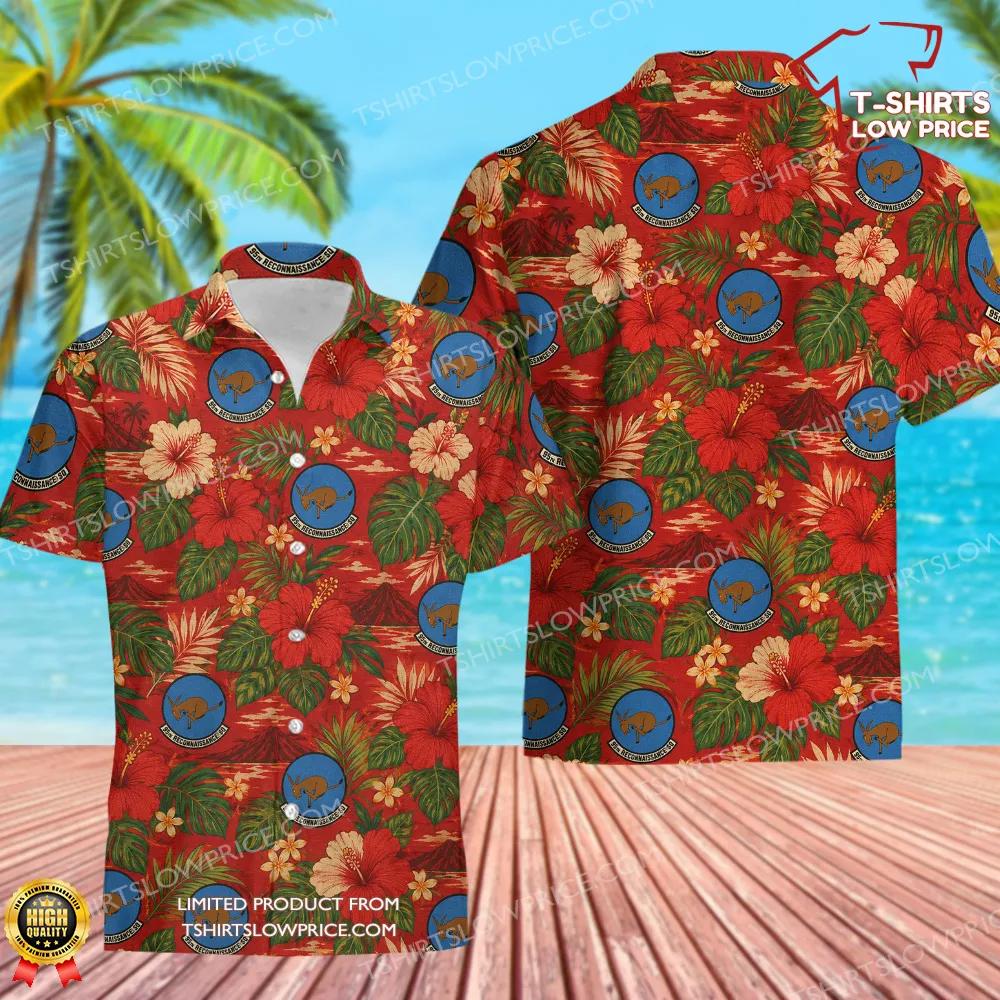 95 Reconnaissance Squadron (ACC) Hawaiian Shirt 95 Reconnaissance Squadron ACC Hawaiian Shirt 1