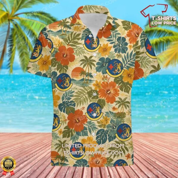 96 Healthcare Operations Squadron (AFMC) Hawaiian Shirt 96 Healthcare Operations Squadron (AFMC) Hawaiian Shirt