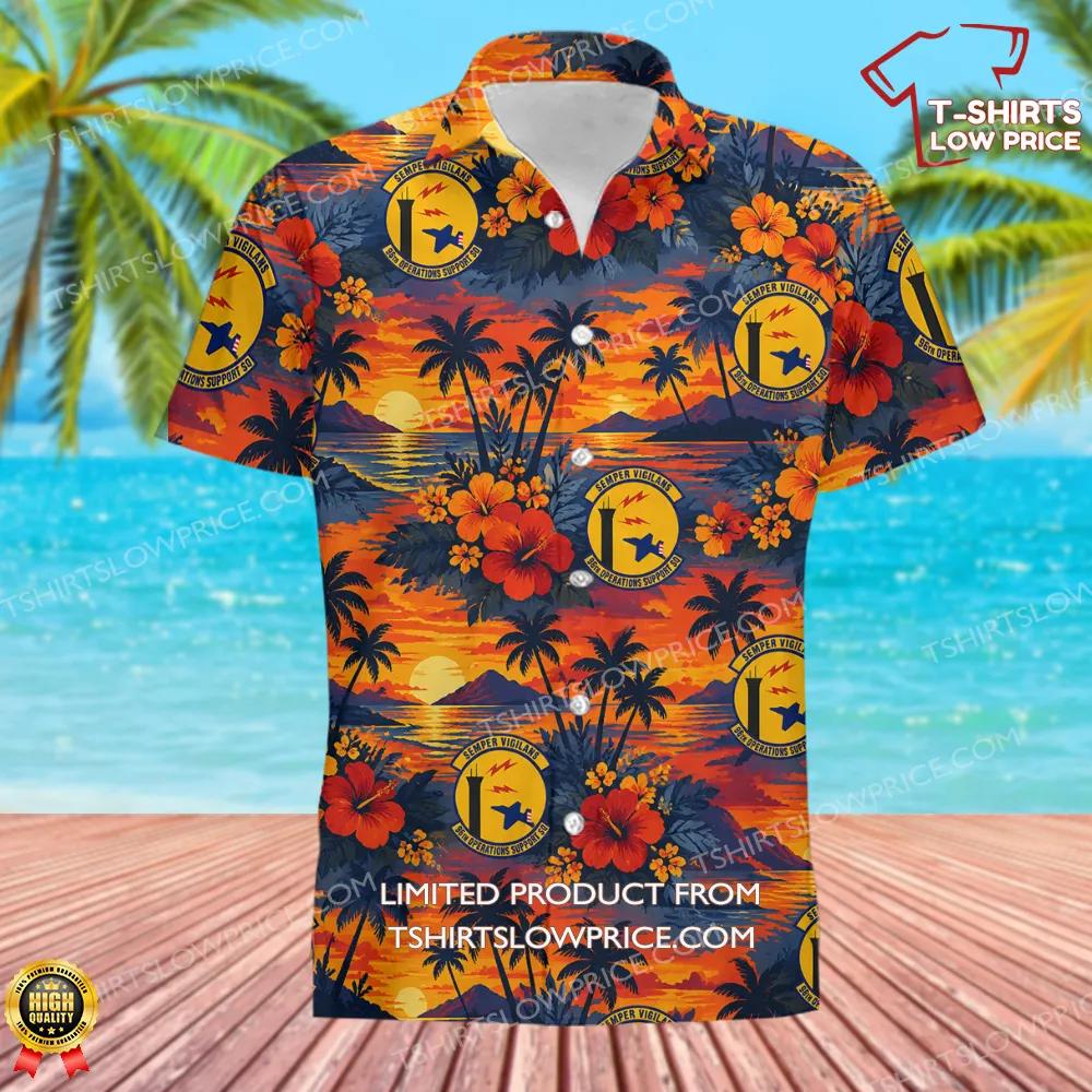 96 Operations Support Squadron AFMC Hawaiian Shirt 2 96 Operations Support Squadron AFMC Hawaiian Shirt 2