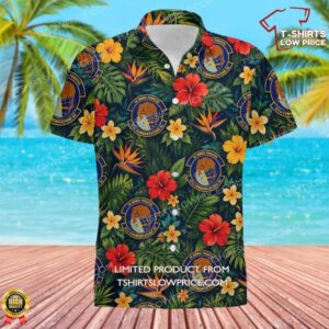 97 Communications Squadron (AETC) Hawaiian Shirt