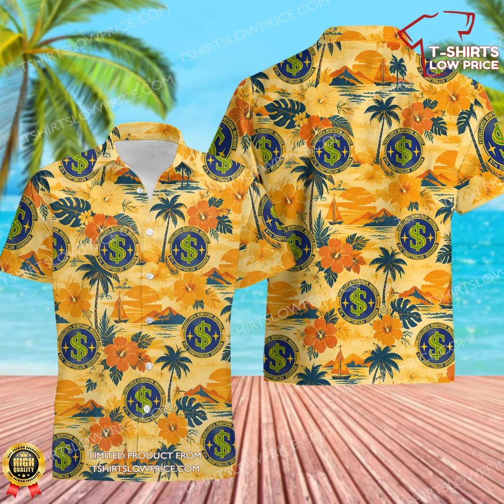 97 Comptroller Squadron (AETC) Hawaiian Shirt 97 Comptroller Squadron AETC Hawaiian Shirt 1