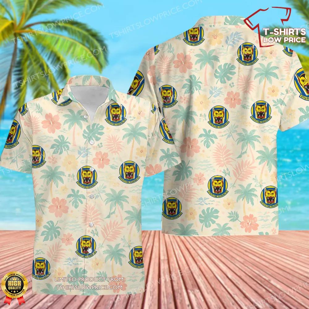 97 Flying Training Squadron (AFRC) Hawaiian Shirt 97 Flying Training Squadron AFRC Hawaiian Shirt 1