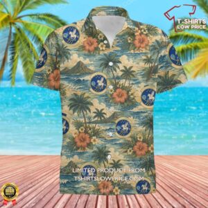 97 Intelligence Squadron (ACC) Hawaiian Shirt