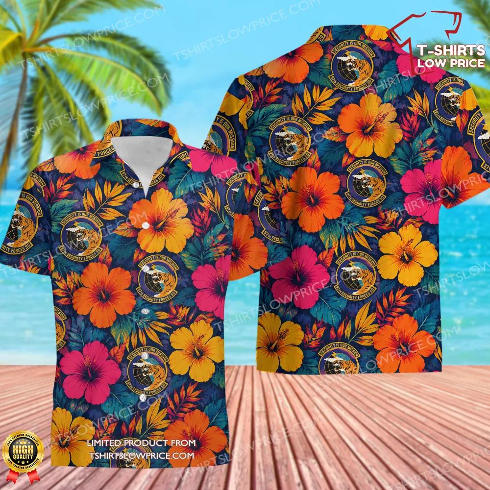 97 Security Forces Squadron (AETC) Hawaiian Shirt 97 Security Forces Squadron AETC Hawaiian Shirt 1
