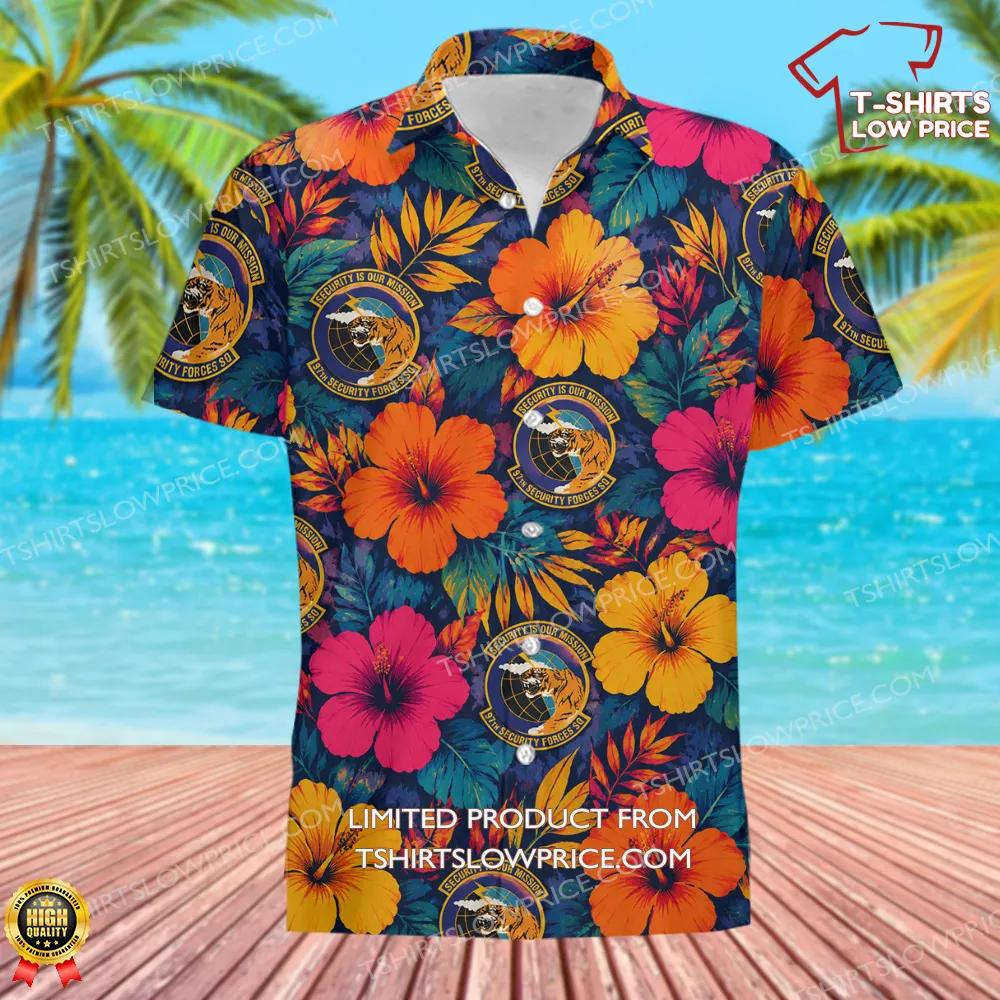 97 Security Forces Squadron AETC Hawaiian Shirt 2 97 Security Forces Squadron AETC Hawaiian Shirt 2