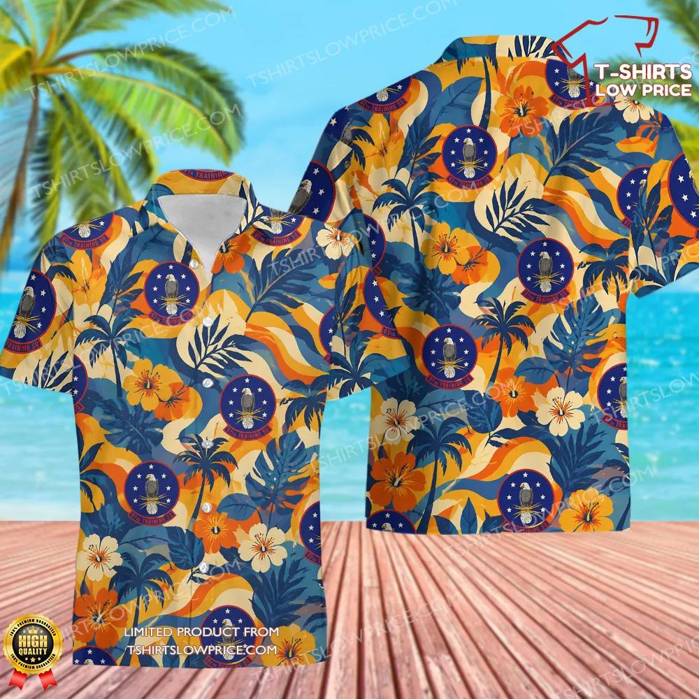 97 Training Squadron (AETC) Hawaiian Shirt 97 Training Squadron AETC Hawaiian Shirt 1
