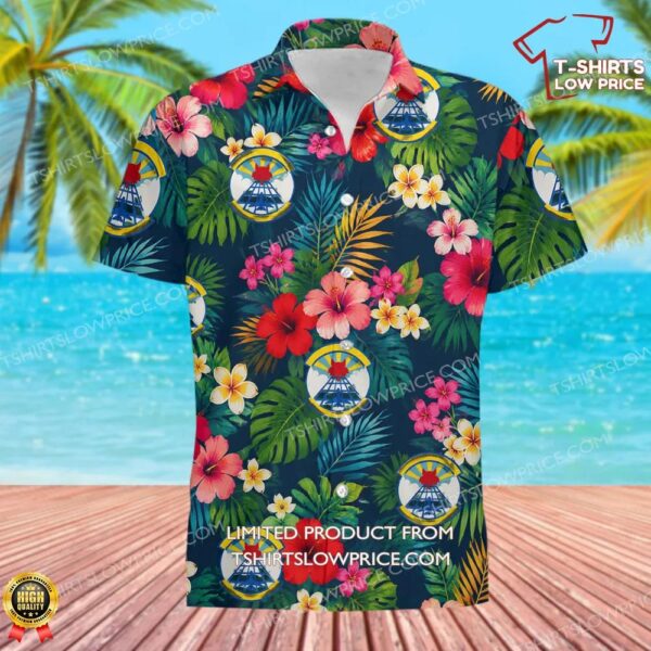 99 Airlift Squadron (AMC) Hawaiian Shirt 99 Airlift Squadron (AMC) Hawaiian Shirt