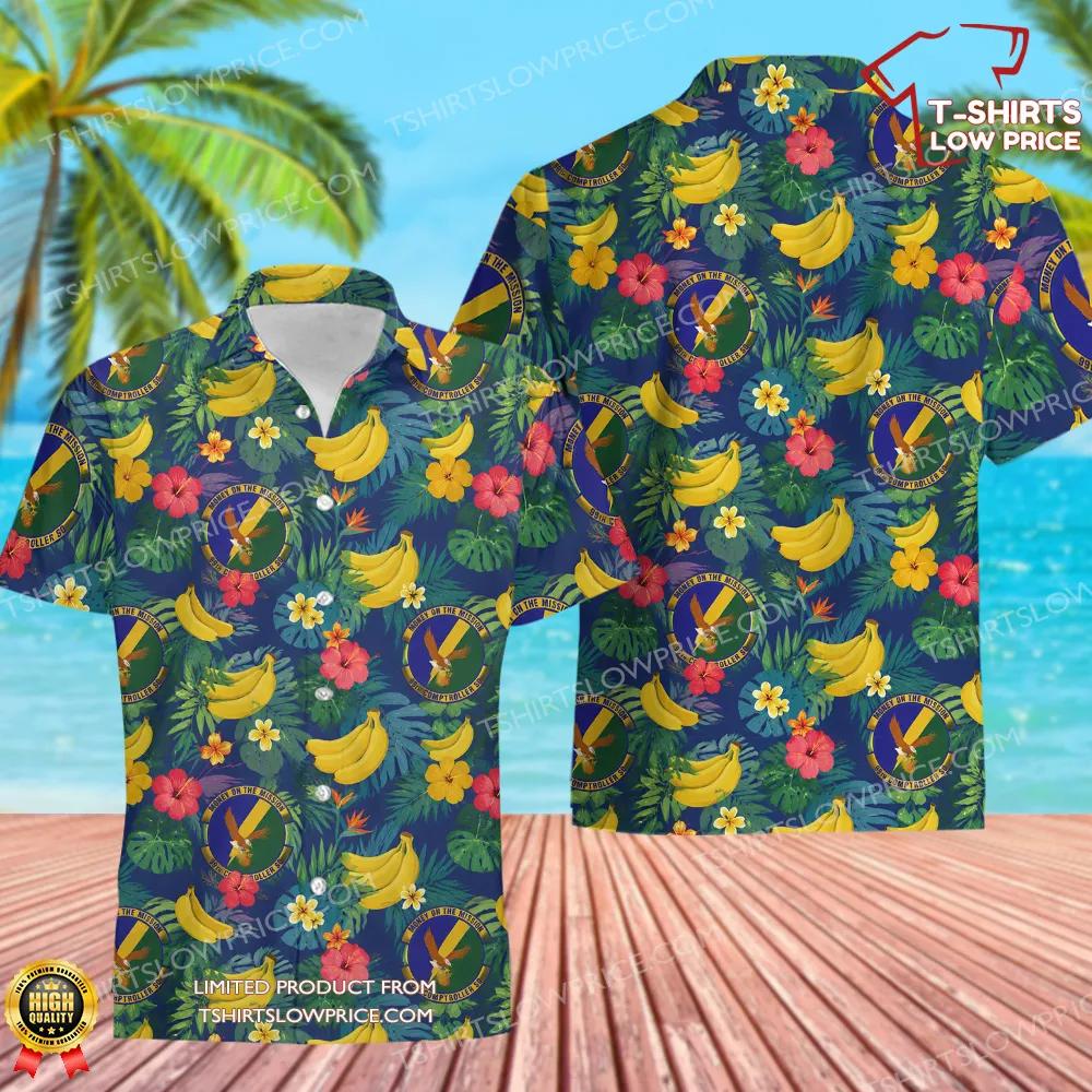 99 Comptroller Squadron (ACC) Hawaiian Shirt 99 Comptroller Squadron ACC Hawaiian Shirt 1