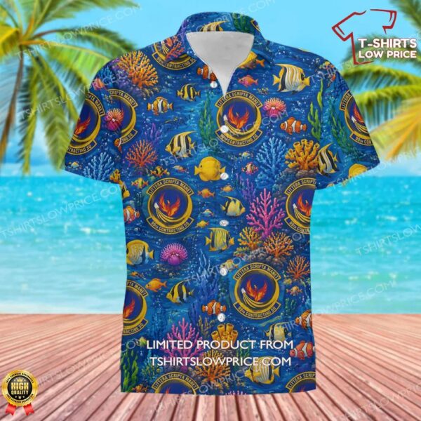 99 Contracting Squadron (ACC) Hawaiian Shirt 99 Contracting Squadron (ACC) Hawaiian Shirt