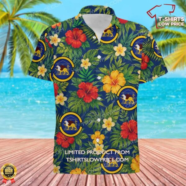 100 Maintenance Operations Squadron (USAFE) Hawaiian Shirt 100 Maintenance Operations Squadron (USAFE) Hawaiian Shirt