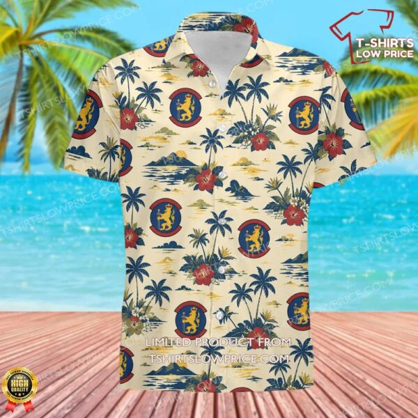 100 Security Forces Squadron (USAFE) Hawaiian Shirt 100 Security Forces Squadron (USAFE) Hawaiian Shirt