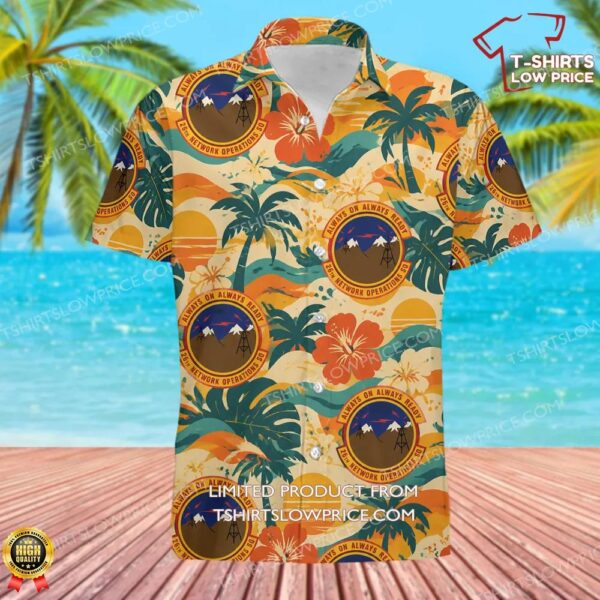 26 Network Operations Squadron (ACC) Hawaiian Shirt 26 Network Operations Squadron (ACC) Hawaiian Shirt
