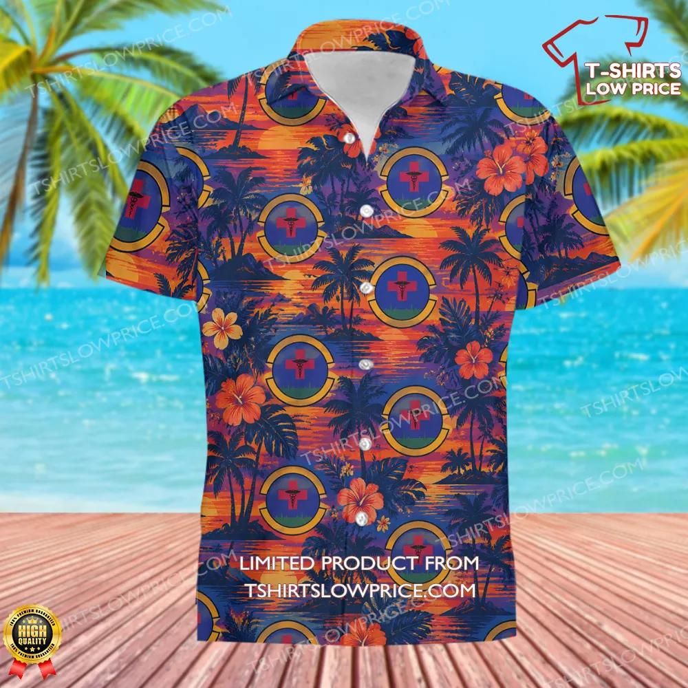 27 Special Operations Healthcare Operations Squadron AFSOC Hawaiian Shirt 2 27 Special Operations Healthcare Operations Squadron AFSOC Hawaiian Shirt 2