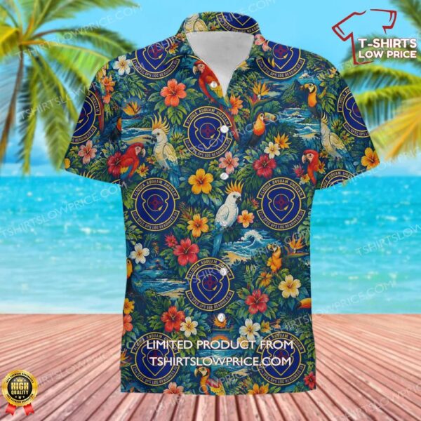 27 Special Operations Logistics Readiness Squadron (AFSOC) Hawaiian Shirt 27 Special Operations Logistics Readiness Squadron (AFSOC) Hawaiian Shirt