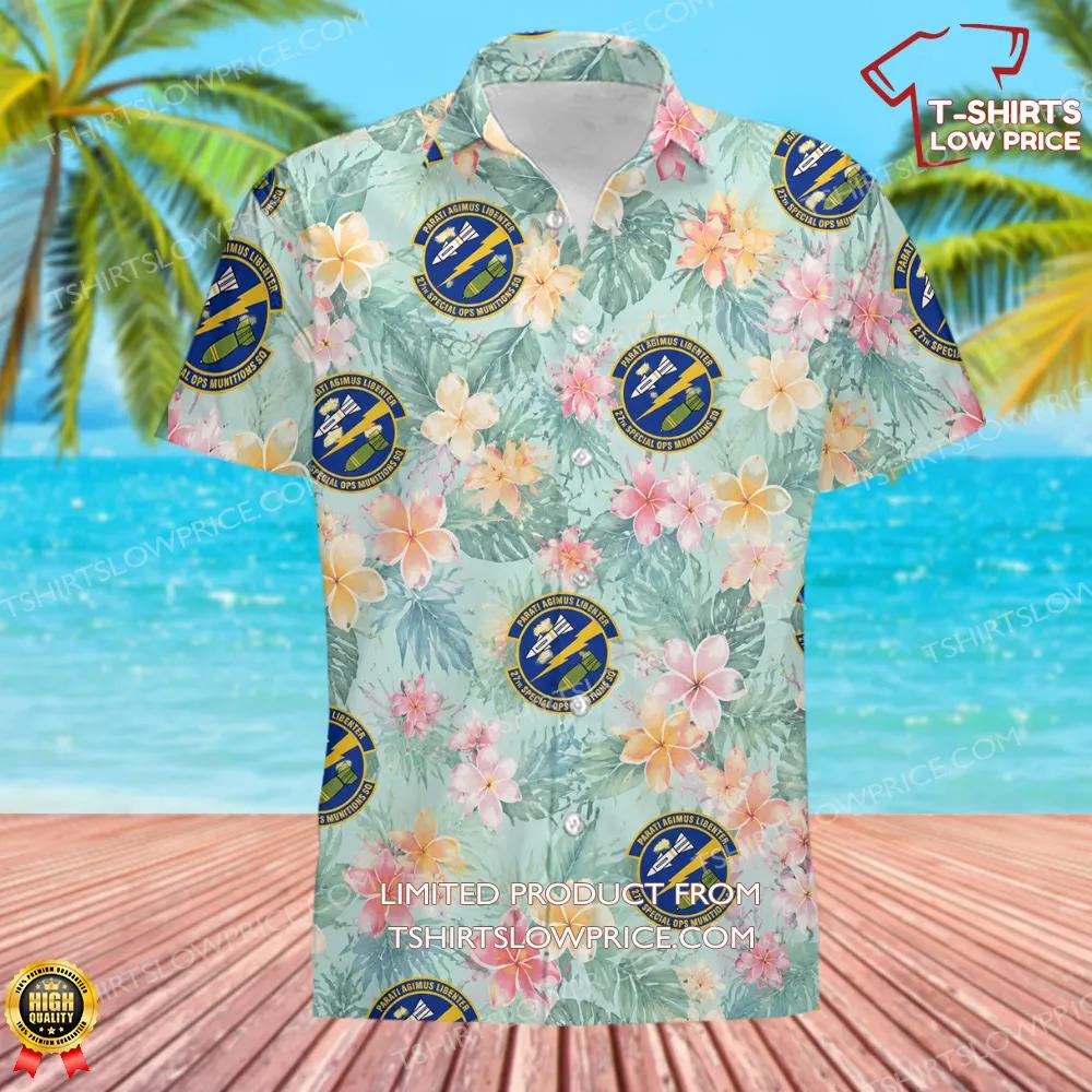 27 Special Operations Munitions Squadron AFSOC Hawaiian Shirt 2 27 Special Operations Munitions Squadron AFSOC Hawaiian Shirt 2