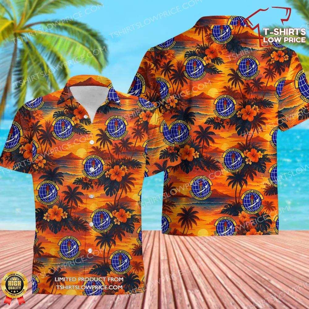 28 Force Support Squadron (ACC) Hawaiian Shirt 28 Force Support Squadron ACC Hawaiian Shirt 1