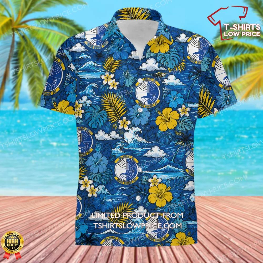 30 Airlift Squadron Hawaiian Shirt 2 30 Airlift Squadron Hawaiian Shirt 2
