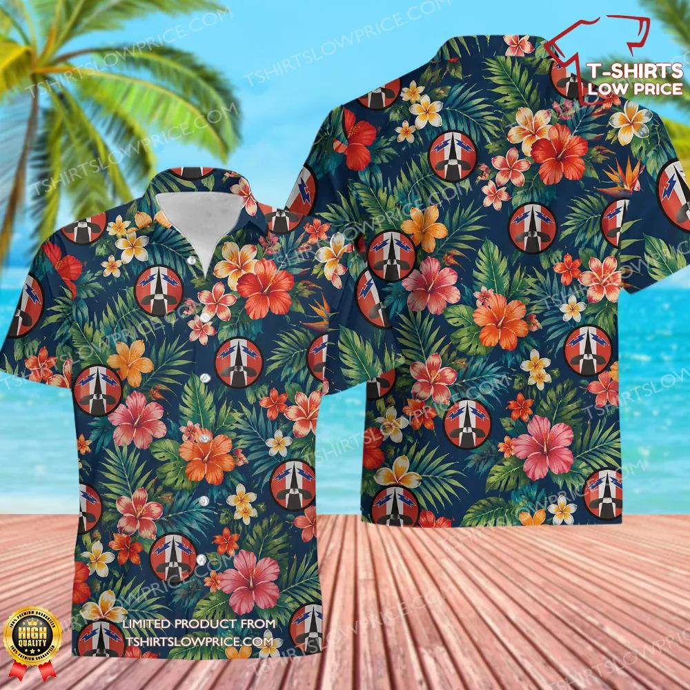 31 Combat Communications Squadron (AFSPC) Hawaiian Shirt 31 Combat Communications Squadron AFSPC Hawaiian Shirt 1