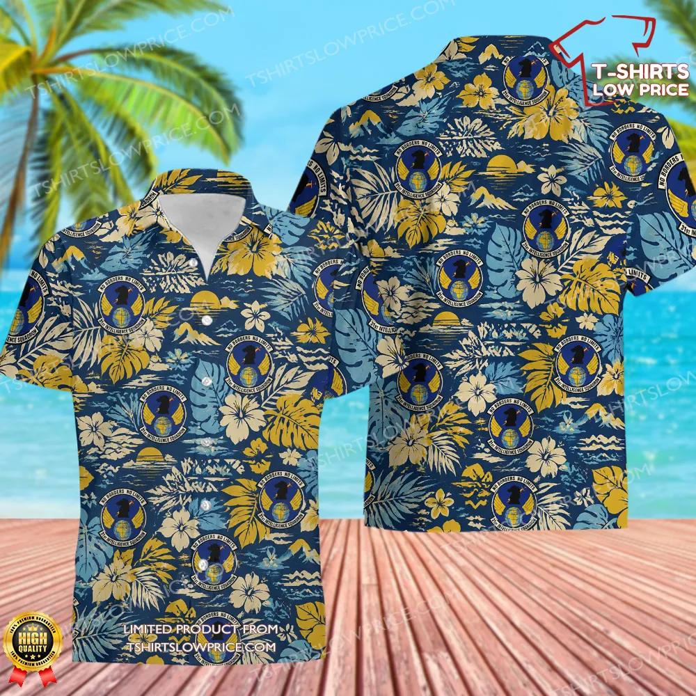 31 Intelligence Squadron (ACC) Hawaiian Shirt 31 Intelligence Squadron ACC Hawaiian Shirt 1