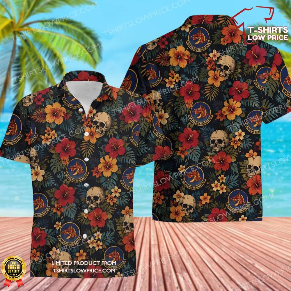 33 Flying Training Squadron (AETC) Hawaiian Shirt 33 Flying Training Squadron AETC Hawaiian Shirt 1
